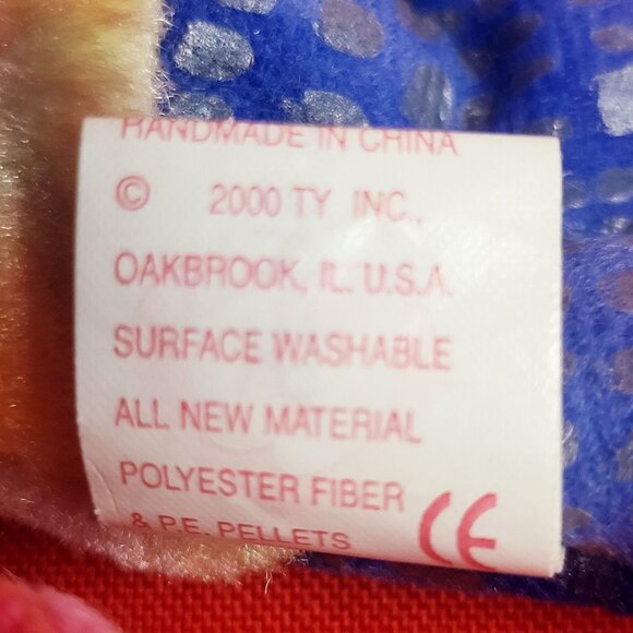 Ty Beanie Babies Aruba The Angel Fish 2000 Animal Plush Stuff Toy - Picture 6 of 12